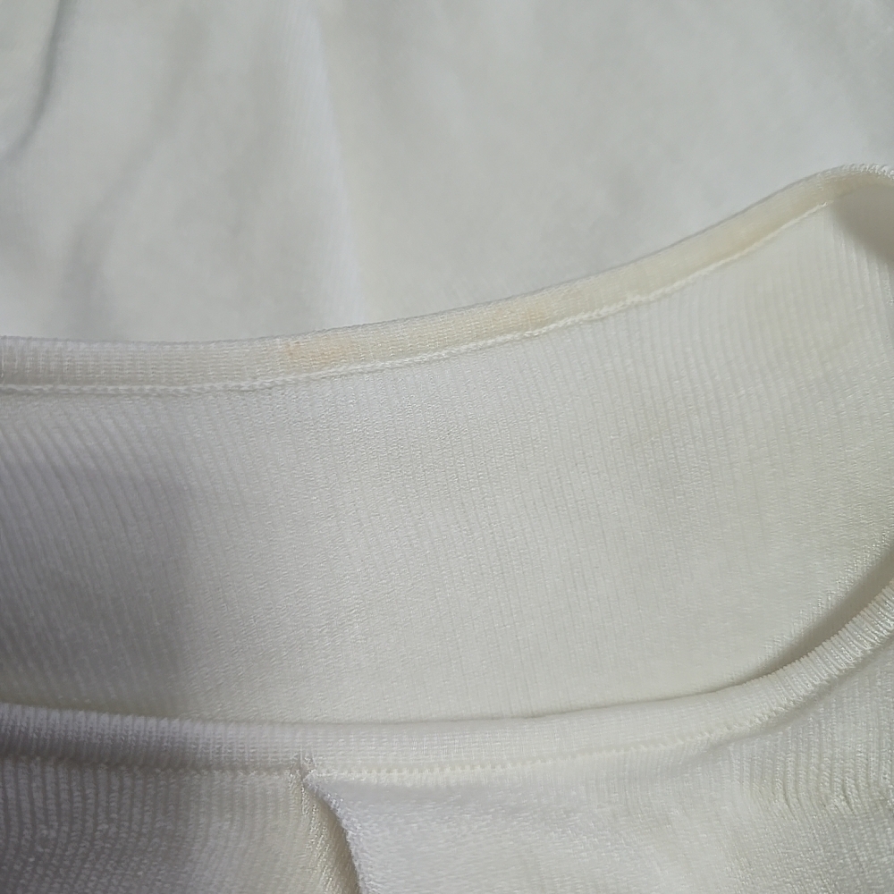 Jonathan Simkhai White Ruffled Cold Shoulder High Neck Top Blouse Size XS - Picture 6 of 8